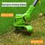 BATTERY OPERATED FLEXIBLE GRASS CUTTER 24W DOUBLE BATTERY