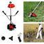 KISTON 4 STROKE BRUSH CUTTER, 139F, 35 CC, SIDEPACK WITH ATTACHMENT