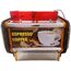 24 INCH ESPRESSO COFFEE MACHINE WITH AUTOCUT ELECTRIC AND GAS OPERATED
