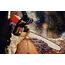 HUSQVARNA 390 XP CHAINSAW MACHINE, 24 INCHES