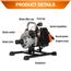 NEPTUNE NPP-1.5 HEAVY DUTY PETROL WATER PUMP 1.5 INCH 4 STROKE