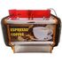 ELECTRIC & GAS OPERATED INDIAN ESPRESSO COFFEE MACHINE WITH AUTOCUT 20 INCH