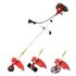 NEPTUNE SIMPLIFY FARMING 3 IN 1 BRUSH 2 STROKE GRASS TRIMMER WITH 3 BLADES (MEDIUM, RED)