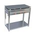 STAINLESS STEEL DHOSA BHATTI (40X20X12)