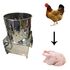 TRITOR CHICKEN DE-FEATHERING MACHINE, 1 HP MOTOR, 5 BIRDS