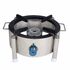 STAINLESS STEEL ROUND BHATTI,12 INCH